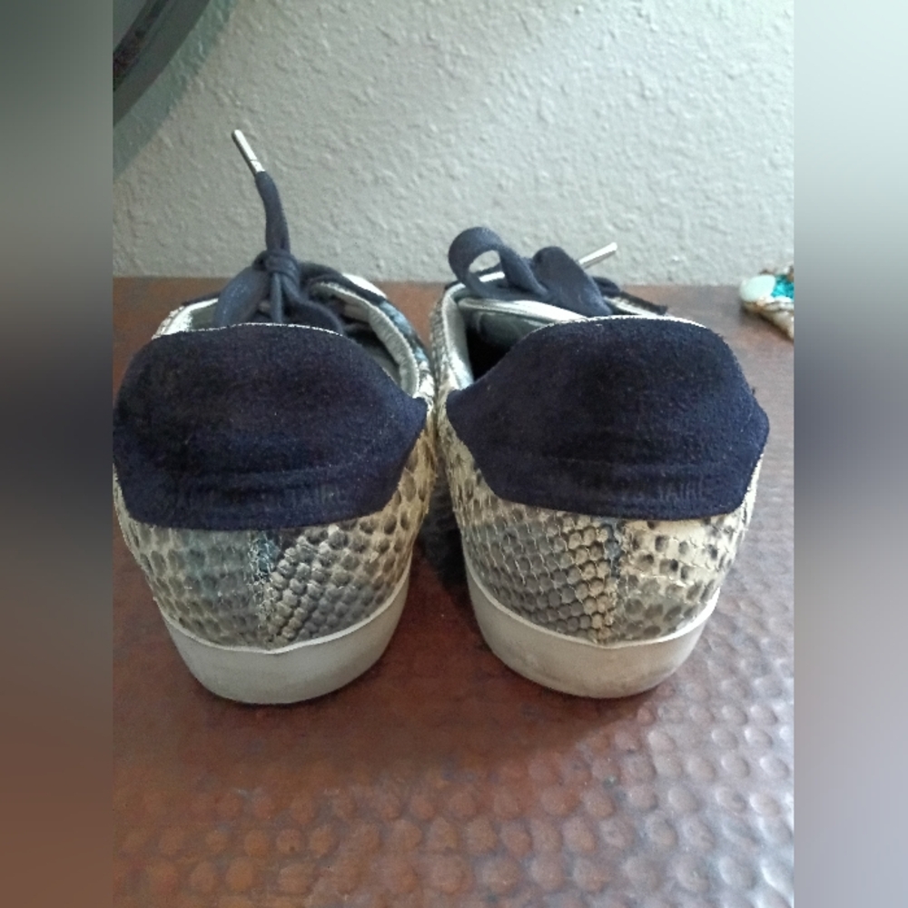 Zadig & Voltaire Sz. 10 Wild Low Top Sneakers - Picture 9 of 16